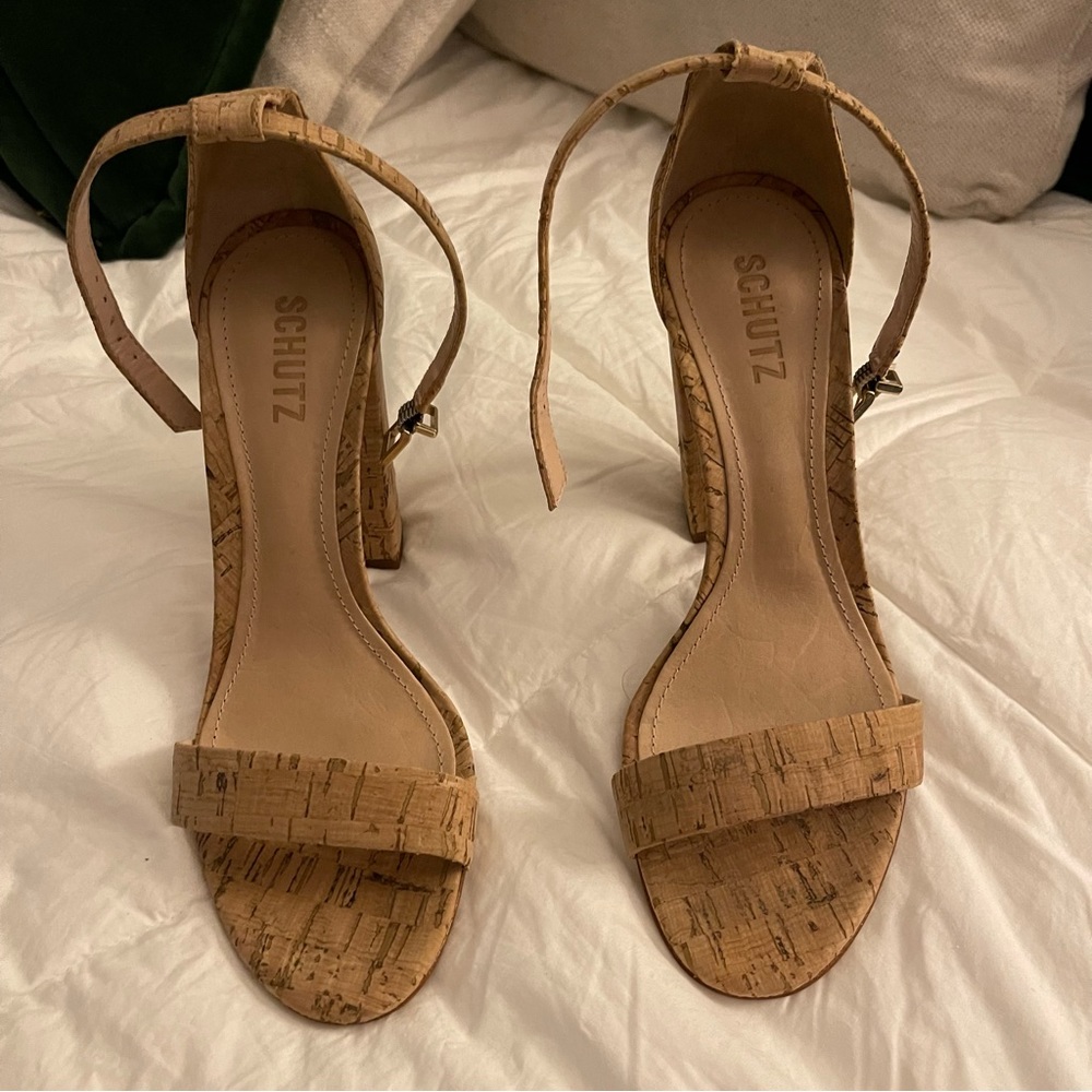 Schutz Cork Heels | 8